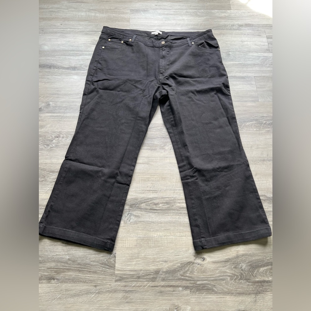 NEW Woman Within black jeans size 26W